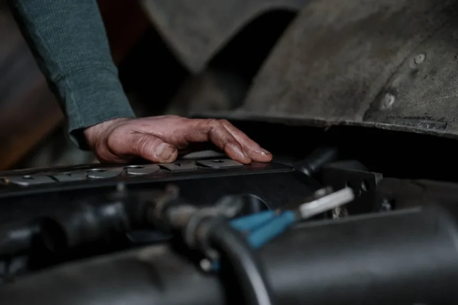 Mécanicien effectuant le changement d’une bougie sur Clio 3 DCI